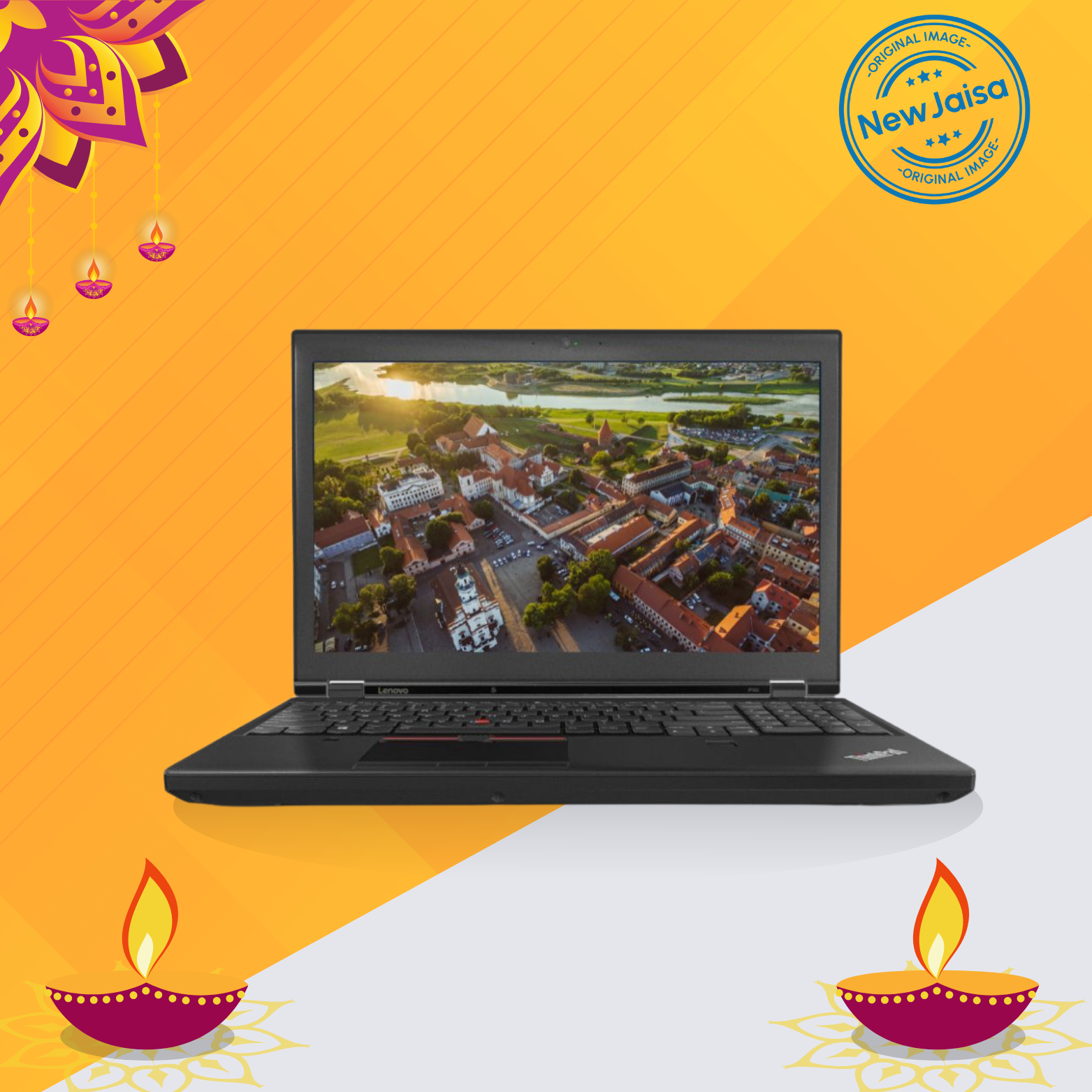 Lenovo ThinkPad Workstation Laptop | P50 | Intel i7-6th | 15.6" HD | 2GB GDDR5 NVIDIA Graphics | Win 10 Pro | Refurbished